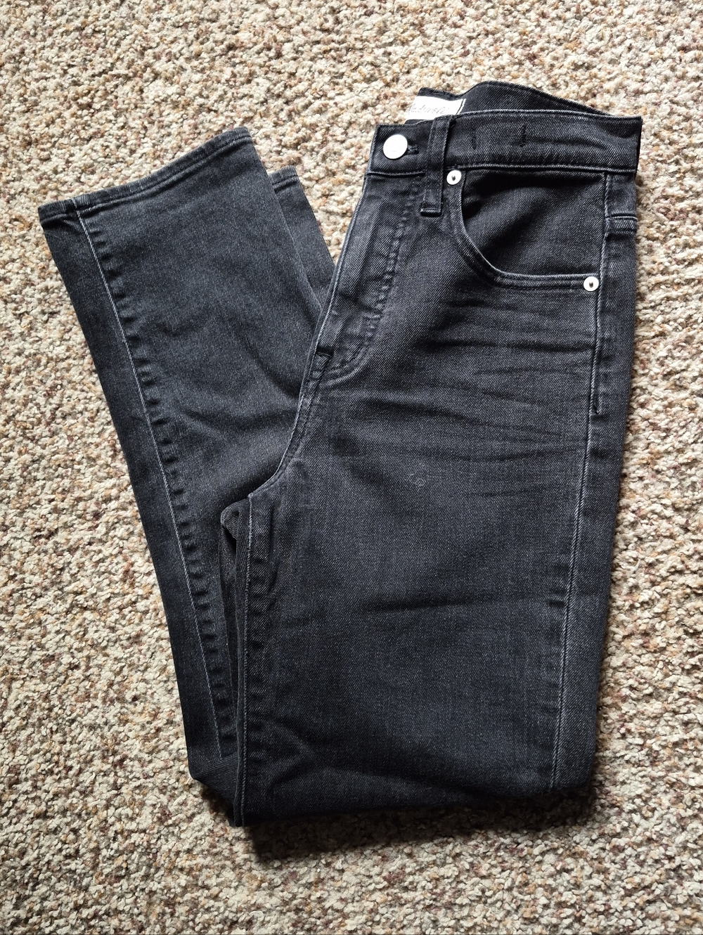 Madewell Black Classic Straight Jeans Size 23